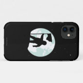 Astronauten-Silhouette Case-Mate iPhone Hülle (Rückseite (Horizontal))