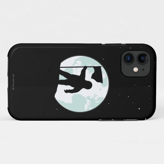 Astronauten-Silhouette Case-Mate iPhone Hülle (Rückseite (Horizontal))