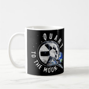 Astronauten Skate Quant QNT Krypto Coin HODL Token Kaffeetasse