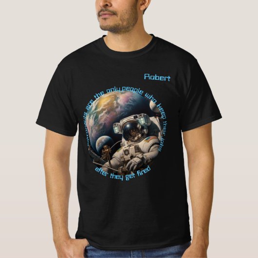 Astronauten T-Shirt (Vorderseite)