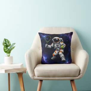 Astronauten Tennis Kissen