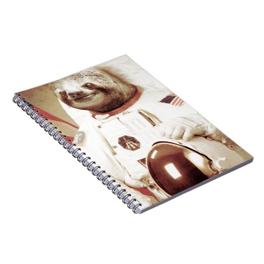 Astronauten-Trägheit Notizblock (Rechte Seite)