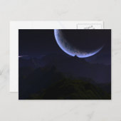 Astronauten-Traumpostkarte Postkarte (Vorne/Hinten)