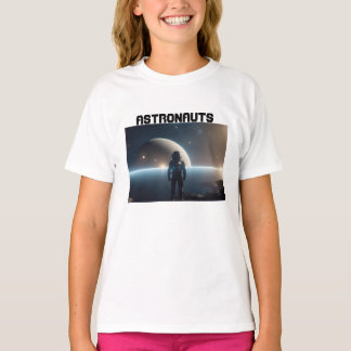 Astronauten treiben im Universum T-Shirt