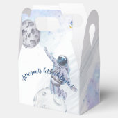Astronauten und Raumfahrtagsfeiern Gefälligkeitsbo Geschenkschachtel (Geöffnet)