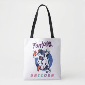 Astronauten Unicorn Tasche (Vorderseite)