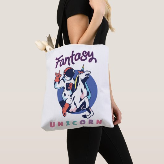 Astronauten Unicorn Tasche (Von Nahem)