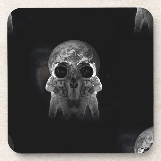 Astronauten Untersetzer (Vorderseite)