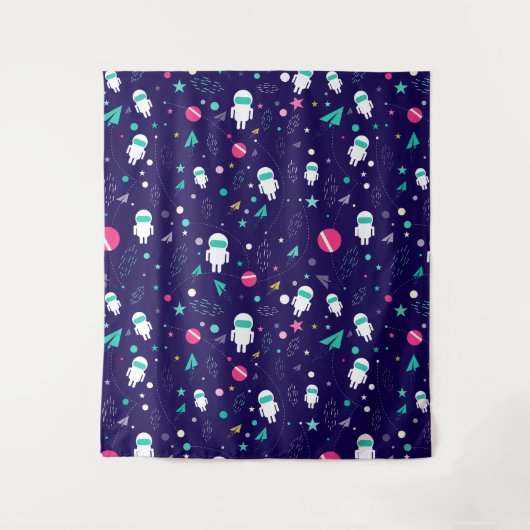 Astronauten Wandteppich (Vorderseite)