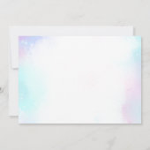 Astronauten Weltraum erste Reise um die Sonne zum Einladung (Rückseite)