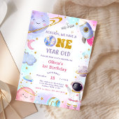 Astronauten Weltraum erste Reise um die Sonne zum  Einladung