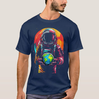 Astronauten Weltraum gibt Männern Kinder Frauen Fu T-Shirt