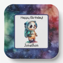 Astronauten Weltraumbahnpapier-Platte