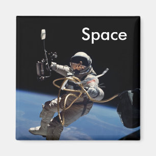 Astronauten-Weltraumspaziergang Magnet