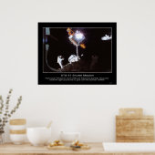 Astronauten Winston E. Scott und Ta... Poster (Küche)