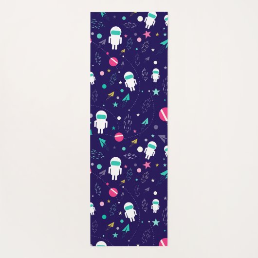 Astronauten Yogamatte (Rückseite)