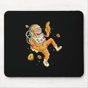 Astronautenaffe Weltraum Mousepad