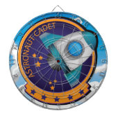 Astronautenanwärter-Abzeichen Dartscheibe (vorne)