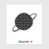 Astronautenaufkleber Aufkleber (Blatt)