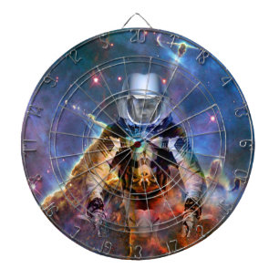 Astronautenauflösung Dartscheibe