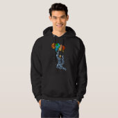 Astronautenballon Hoodie (Vorne ganz)