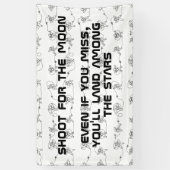 Astronautenbanner Banner (Vertikal)