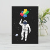 Astronautenbauer, Gebäude-Blöcke Einladung (Stehend Vorderseite)