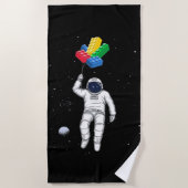 Astronautenbauer, Gebäude-Blöcke Strandtuch (Vorderseite)