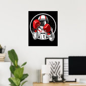 Astronautenboxen Poster (Heimbüro)