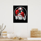 Astronautenboxen Poster (Küche)