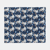 Astronautendecke Fleecedecke (Vorderseite (Horizontal))