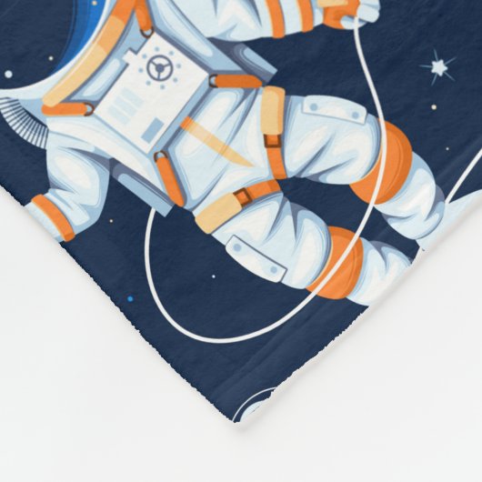Astronautendecke Fleecedecke (Ecke)