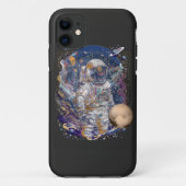 Astronautendesign Case-Mate iPhone Hülle (Rückseite)