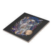 Astronautendesign Fliese (Seite)