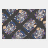 Astronautendesign Geschenkpapier Set (Vorderseite 2)