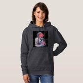 Astronautendesign Hoodie (Vorne ganz)