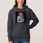 Astronautendesign Hoodie (Vorderseite)