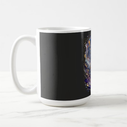 Astronautendesign Kaffeetasse (Links)