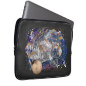 Astronautendesign Laptopschutzhülle (Vorne Rechts)