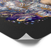 Astronautendesign Poster (Ecke)