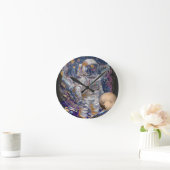 Astronautendesign Runde Wanduhr (Zuhause)