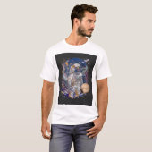 Astronautendesign. T-Shirt (Vorne ganz)