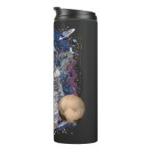 Astronautendesign Thermosbecher (Nach rechts gedreht)