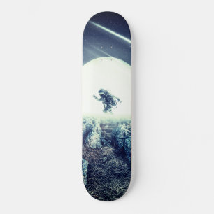 Astronautendusche Skateboard