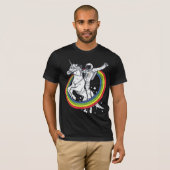 Astronautenfahrer Unicorn-T - Shirt (Vorne ganz)