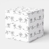 AstronautenfavorBox Geschenkschachtel (Rückseite)