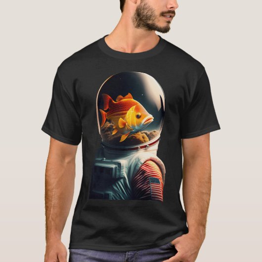 Astronautenfisch T-Shirt (Vorderseite)