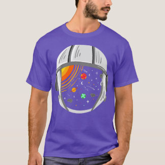 Astronautenflugzeuge im Weltraum T-Shirt