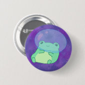 Astronautenfrosch Button (Vorne & Hinten)