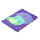 Astronautenfrosch Notizblock (Linke Seite)